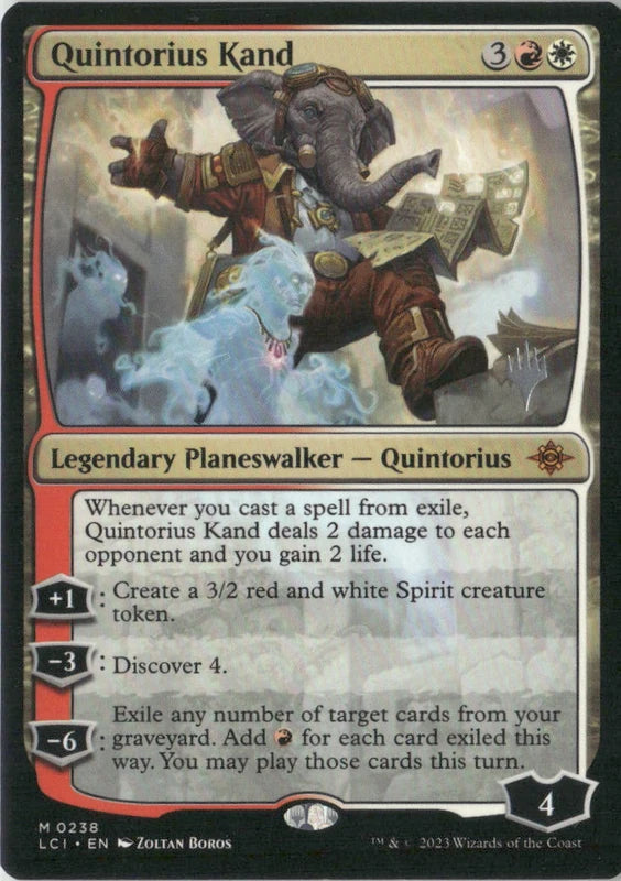Scan Image | Quintorius Kand - Promo Pack: The Lost Caverns of Ixalan | [C9C49863]