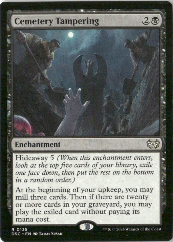 Cemetery Tampering - Commander: Duskmourn: House of Horror