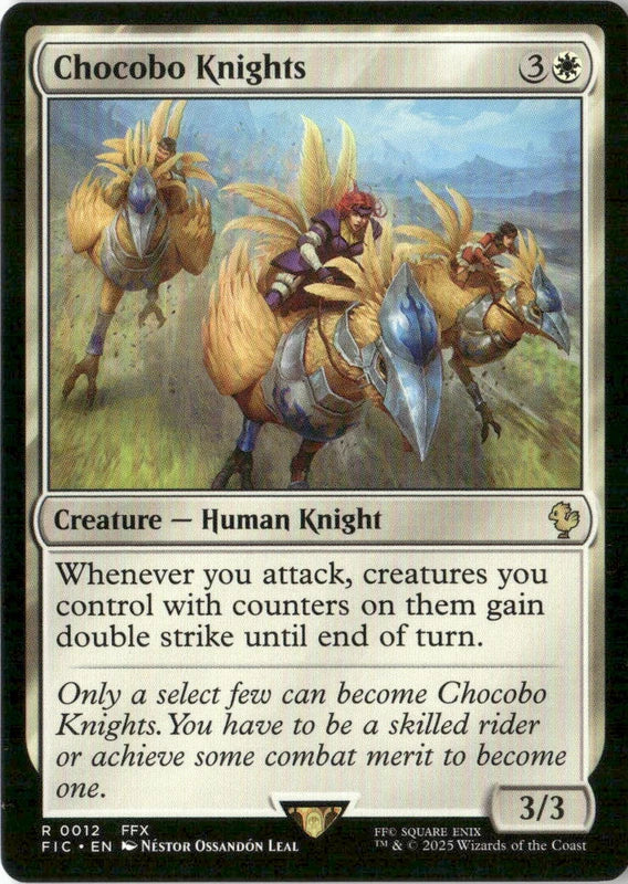 Chocobo Knights - Commander: FINAL FANTASY