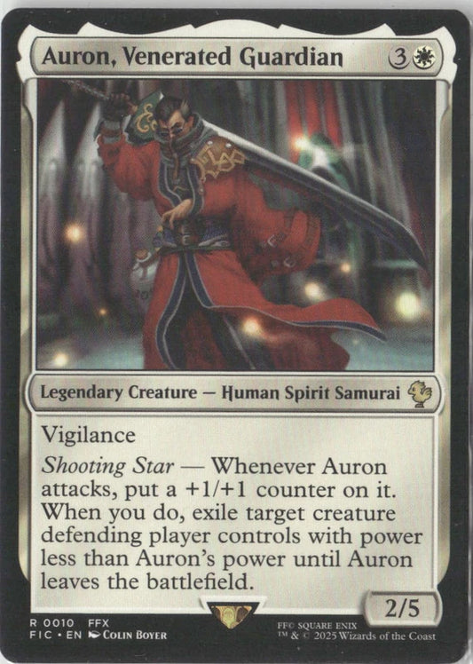 Auron, Venerated Guardian - Commander: FINAL FANTASY
