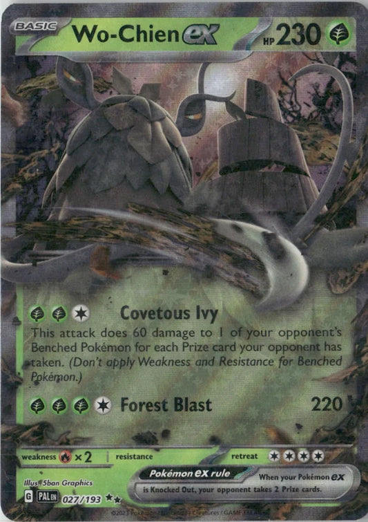 Wo-Chien ex - 027/193 - SV02: Paldea Evolved