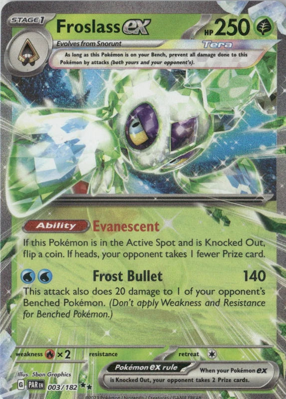 Froslass ex - 003/182 - SV04: Paradox Rift