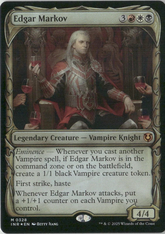 Scan Image | Edgar Markov (Showcase) - Innistrad Remastered | [F6C4993B]