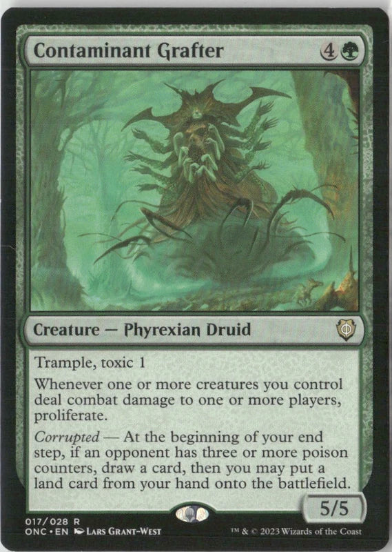 Scan Image | Contaminant Grafter - Commander: Phyrexia: All Will Be One | [5A40F914]