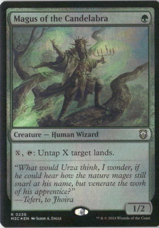 Scan Image | Magus of the Candelabra (Ripple Foil) - Commander: Modern Horizons 3 | [3965E549]