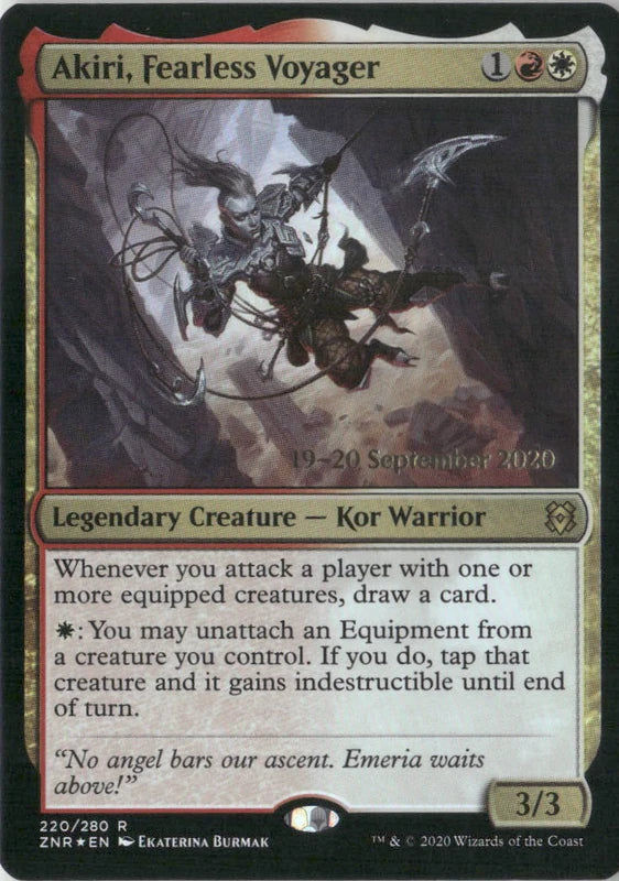 Scan Image | Akiri, Fearless Voyager - Prerelease Cards | [5BE80C73]