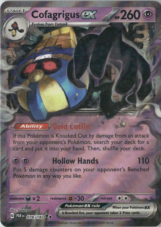Cofagrigus ex - SV04: Paradox Rift