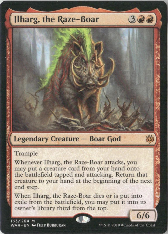 Scan Image | Ilharg, the Raze-Boar - War of the Spark | [F5C57E2F]