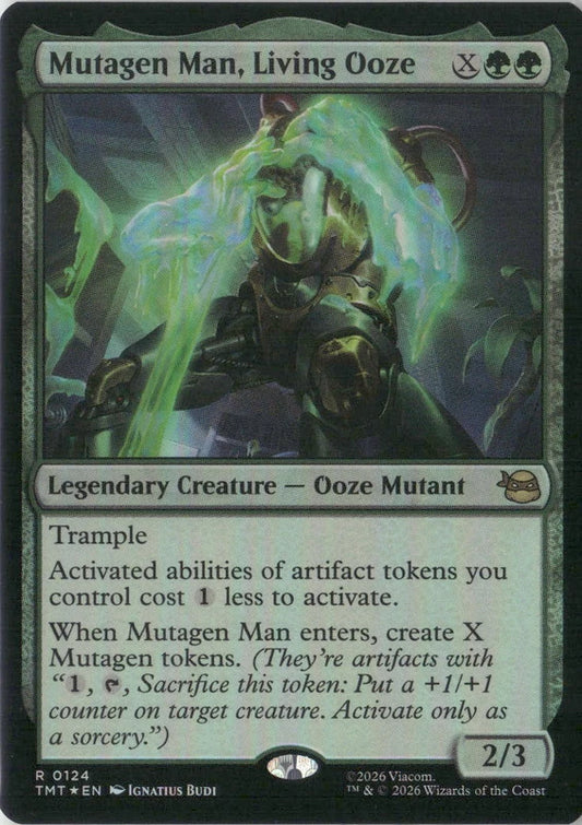 Scan Image | Mutagen Man, Living Ooze - Teenage Mutant Ninja Turtles | [1104F876]