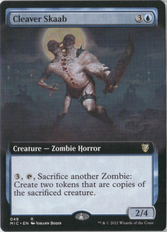 Scan Image | Cleaver Skaab (Extended Art) - Commander: Innistrad: Midnight Hunt | [379BBC6B]