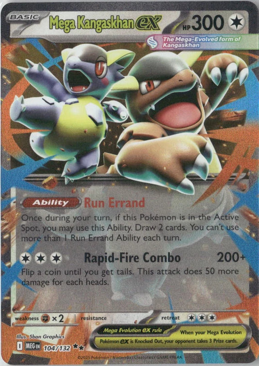 Mega Kangaskhan ex - 104/132 - ME01: Mega Evolution