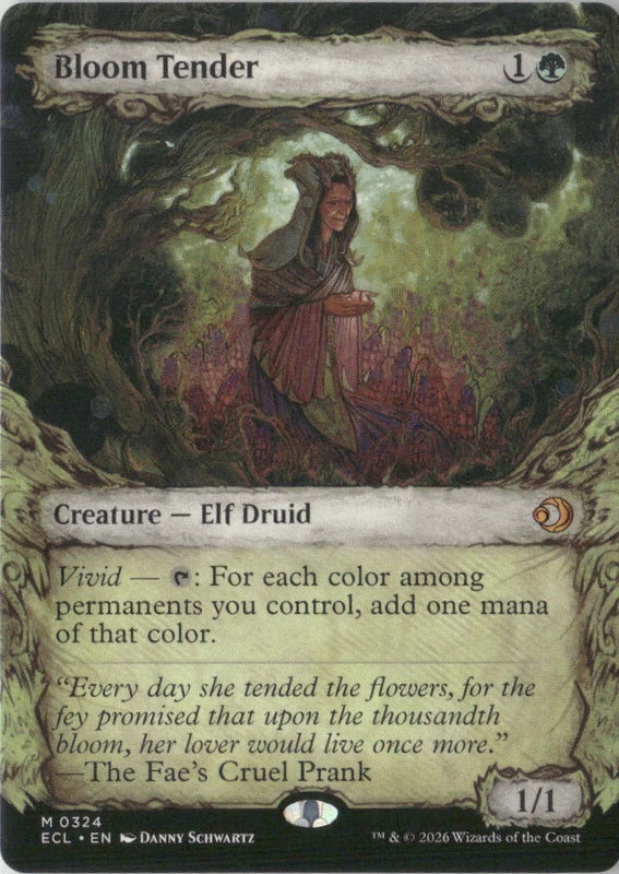Scan Image | Bloom Tender (0324) (Showcase) - Lorwyn Eclipsed | [6B353BA2]