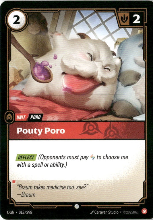 Pouty Poro - Origins