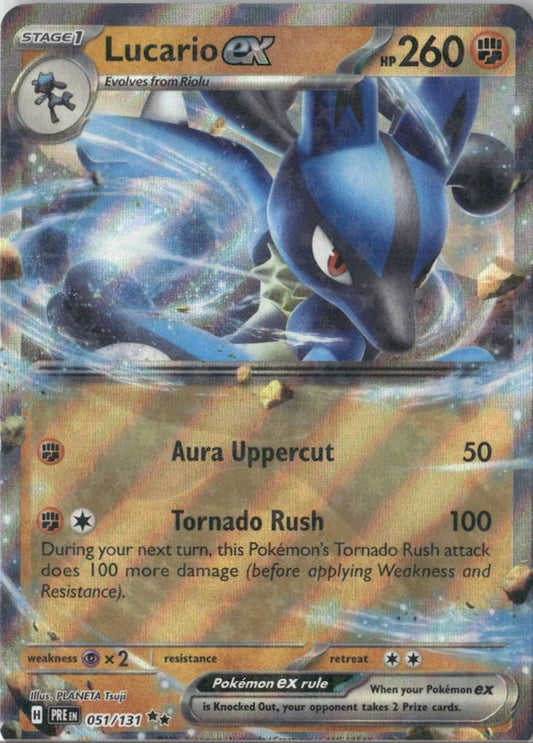 Lucario ex - SV: Prismatic Evolutions
