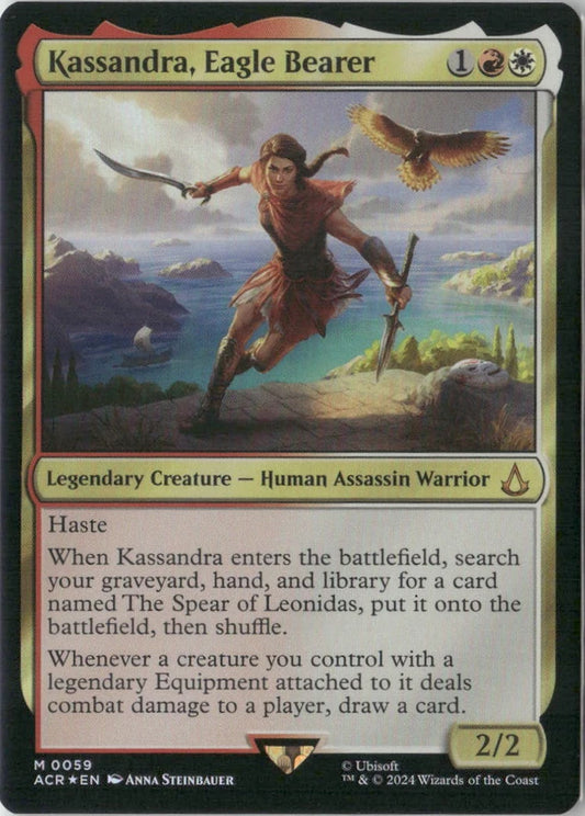 Scan Image | Kassandra, Eagle Bearer - Universes Beyond: Assassin's Creed | [BFB74C11]