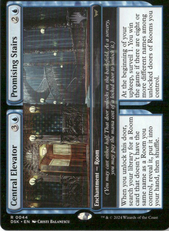 Central Elevator // Promising Stairs - Duskmourn: House of Horror