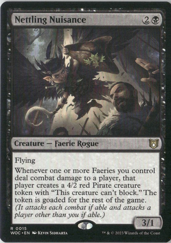 Scan Image | Nettling Nuisance - Commander: Wilds of Eldraine | [F0D09C40]