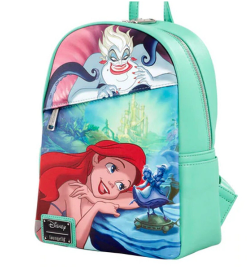 The Little Mermaid Loungefly Ariel & Ursula Mini Backpack DEC Exclusive