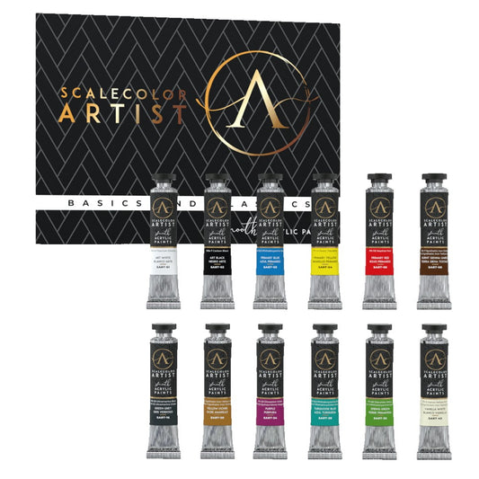 Scale 75 Scalecolor Artist - Basics And Classics Paint Set