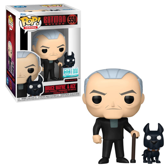 Batman Beyond - Bruce Wayne and Ace Pop! Vinyl LE 9500pcs