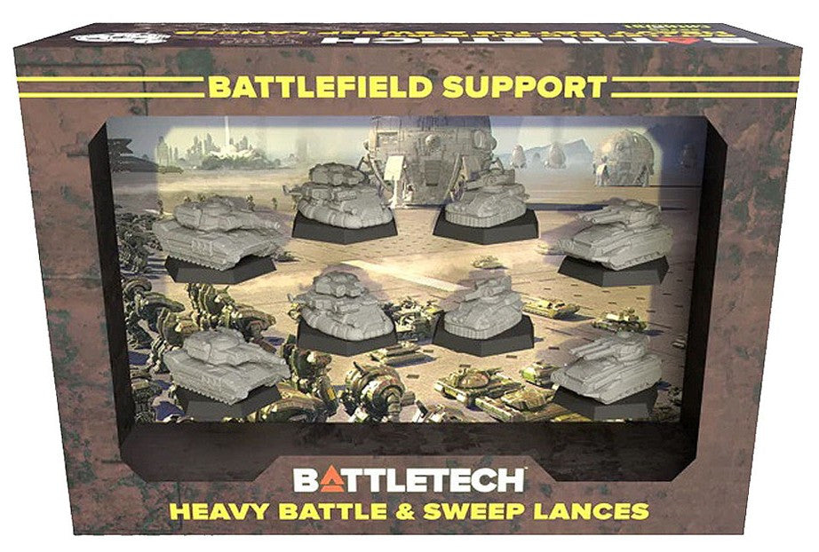 BattleTech - Battlefield Support Heavy Battle & Sweep Lances