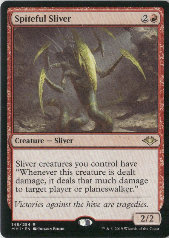 Scan Image | Spiteful Sliver - Modern Horizons | [9DDBF876]