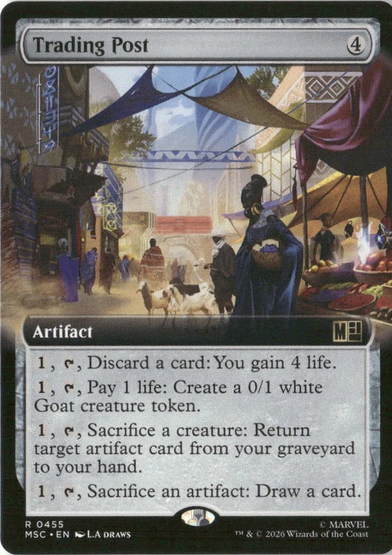 Trading Post (Extended Art) - Commander: Marvel Super Heroes