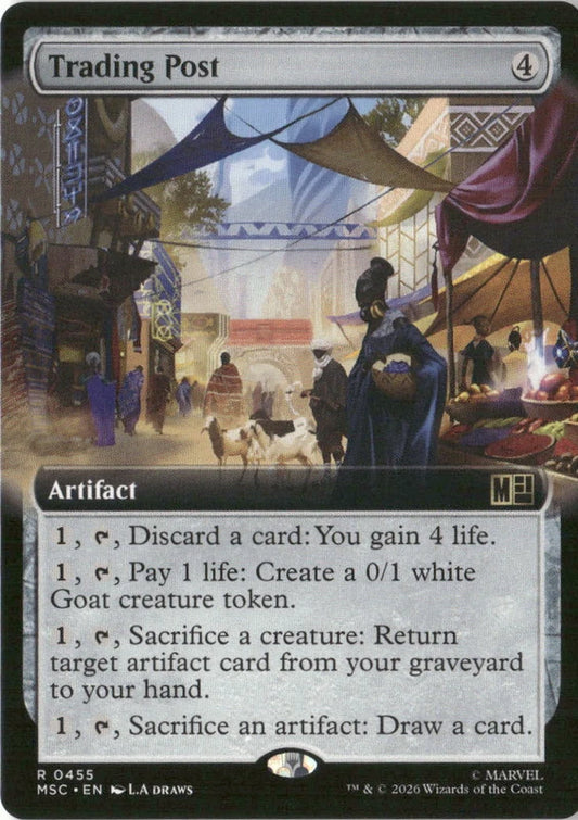 Trading Post (Extended Art) - Commander: Marvel Super Heroes