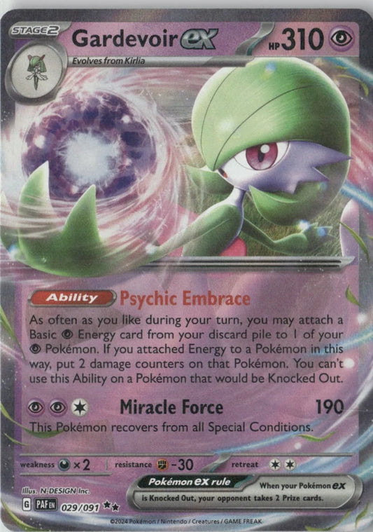 Gardevoir ex - 029/091 - SV: Paldean Fates
