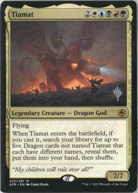 Scan Image | Tiamat - Promo Pack: Adventures in the Forgotten Realms | [E593953A]
