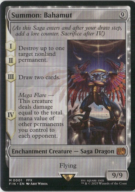 Scan Image | Summon: Bahamut - FINAL FANTASY | [40DF5742]