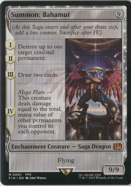 Scan Image | Summon: Bahamut - FINAL FANTASY | [40DF5742]