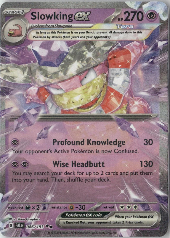 Slowking ex - 086/193 - SV02: Paldea Evolved