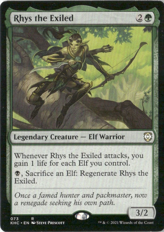 Rhys the Exiled - Commander: Kaldheim