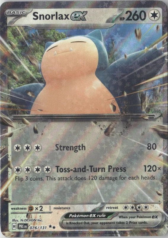 Snorlax ex - SV: Prismatic Evolutions