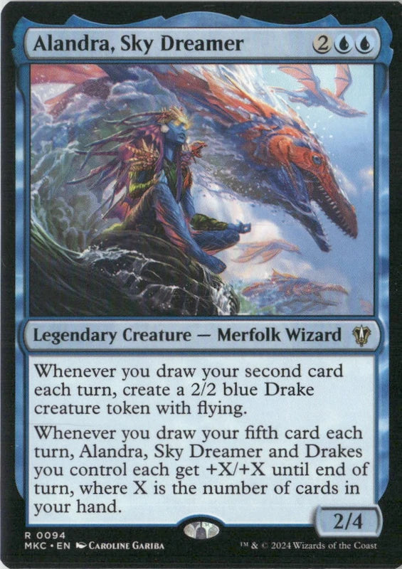 Scan Image | Alandra, Sky Dreamer - Commander: Murders at Karlov Manor | [FA657288]