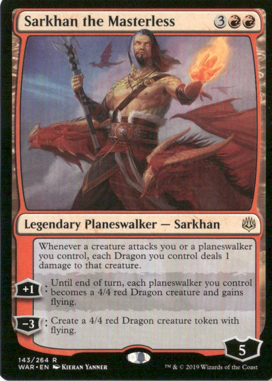 Sarkhan the Masterless - War of the Spark