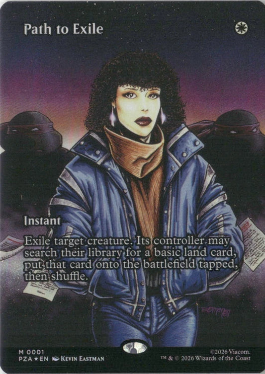 Scan Image | Path to Exile (Borderless) - Teenage Mutant Ninja Turtles Source Material | [C4E4CAB5]
