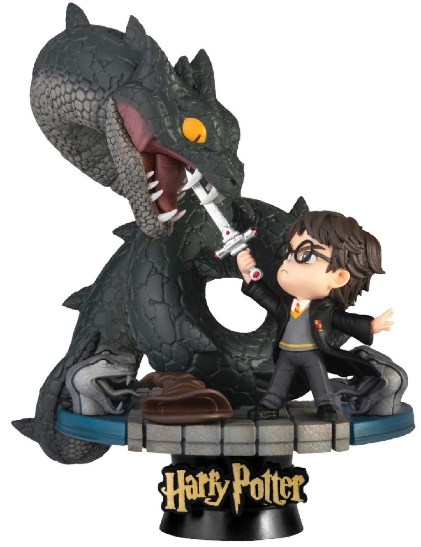 Beast Kingdom D Stage Harry Potter Harry vs Basilisk