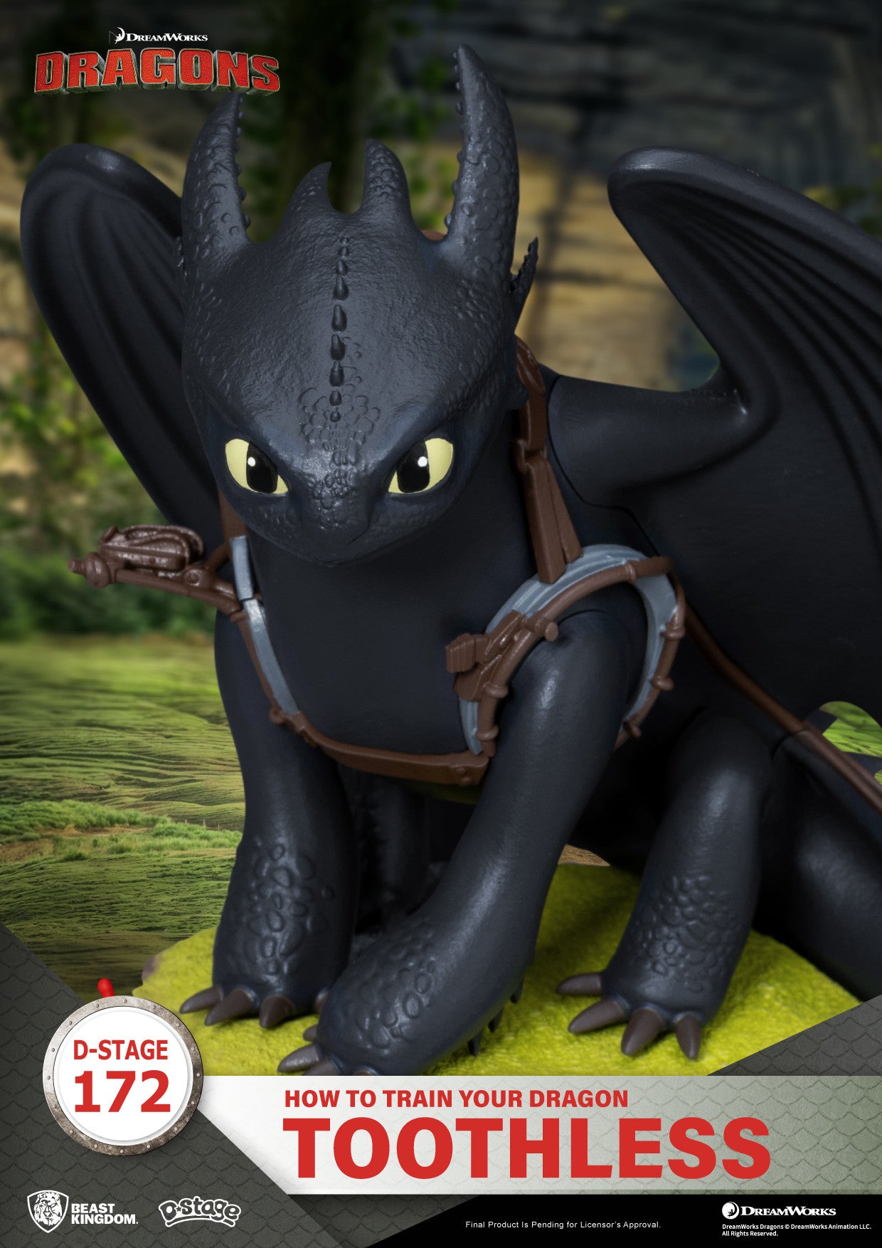 Beast Kingdom D Stage How to Train Your Dragon Toothless
