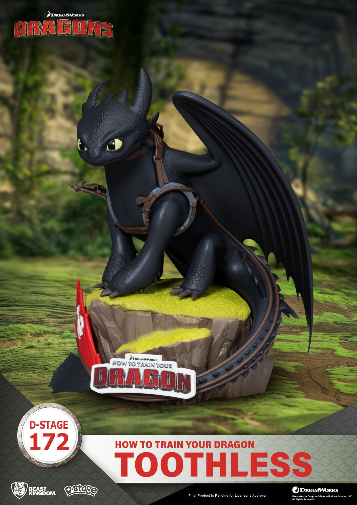 Beast Kingdom D Stage How to Train Your Dragon Toothless