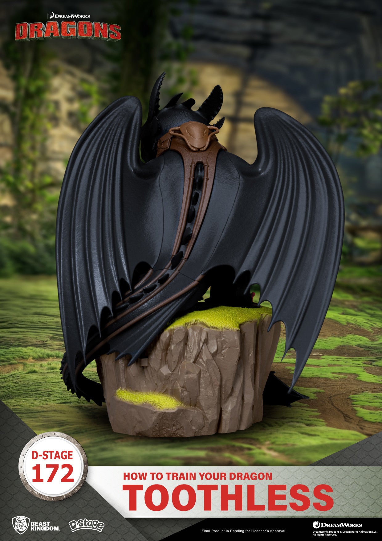 Beast Kingdom D Stage How to Train Your Dragon Toothless