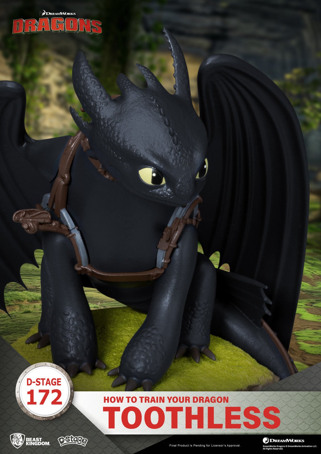 Beast Kingdom D Stage How to Train Your Dragon Toothless
