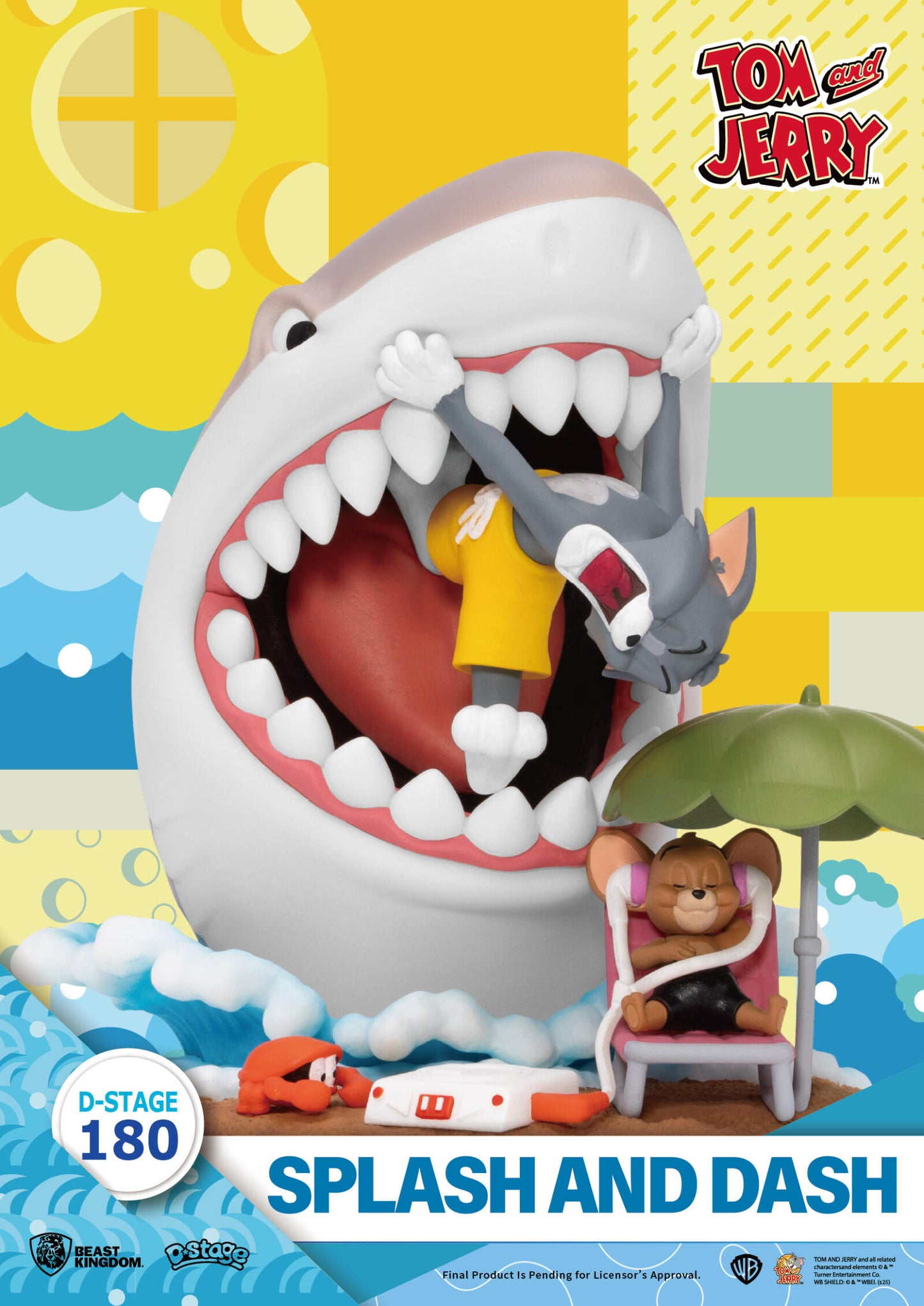 Beast Kingdom D Stage Tom & Jerry Splash and Dash
