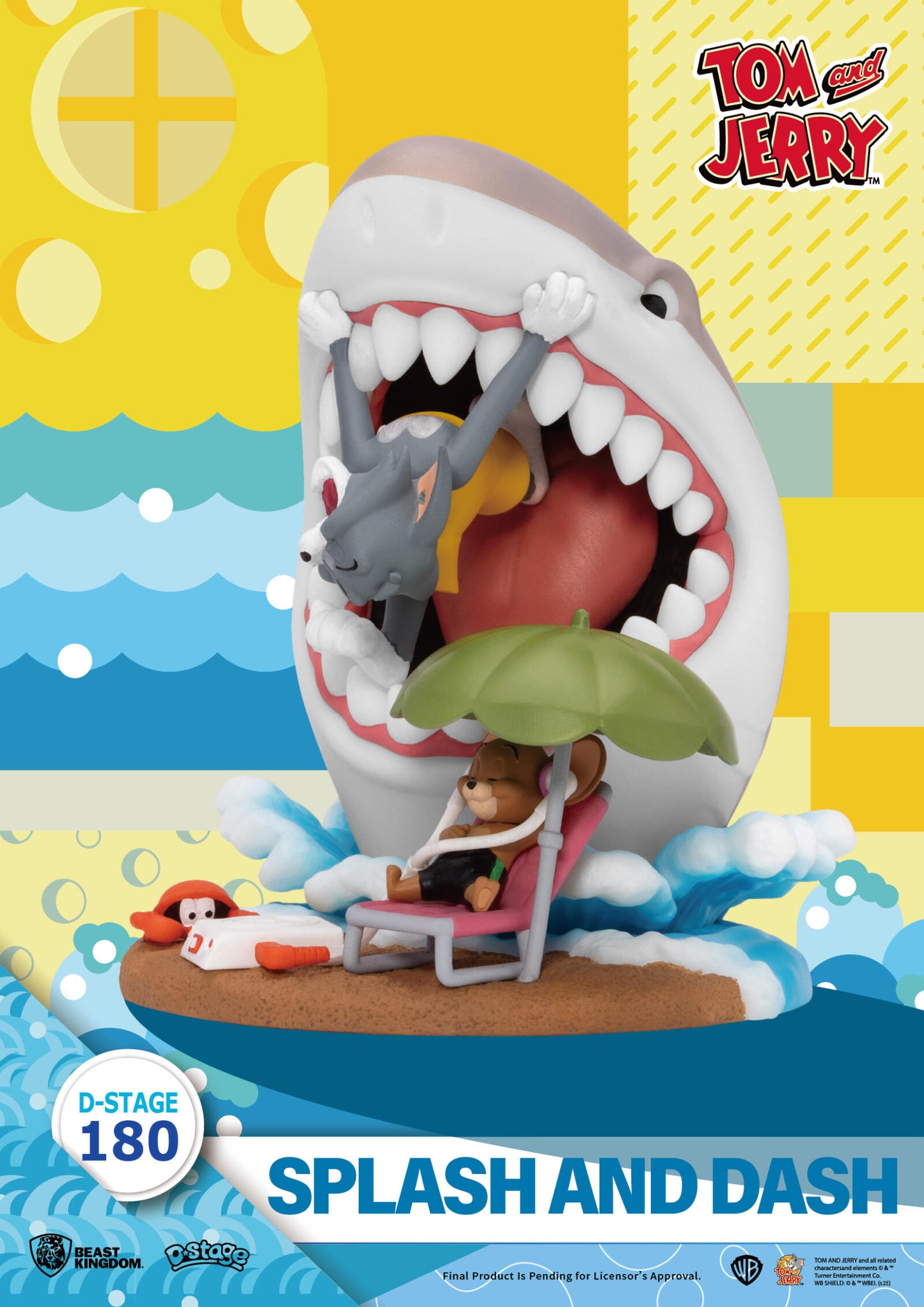 Beast Kingdom D Stage Tom & Jerry Splash and Dash