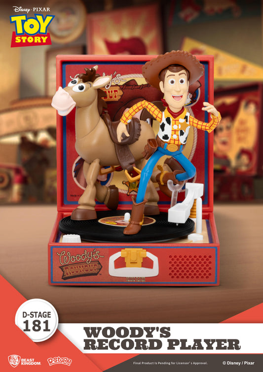 Beast Kingdom D Stage Toy Story Woodys Record Player