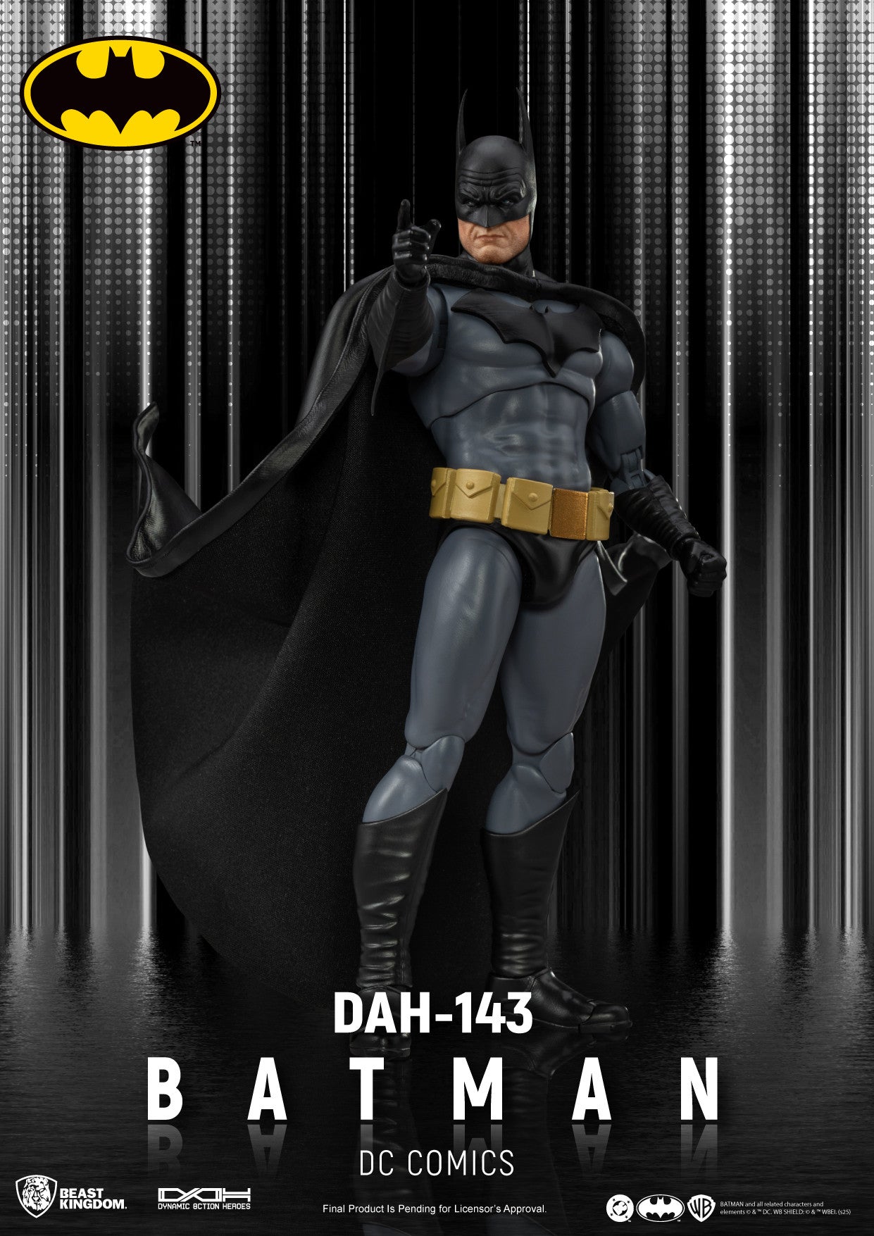 Beast Kingdom Dynamic Action Heroes DC Comics Batman