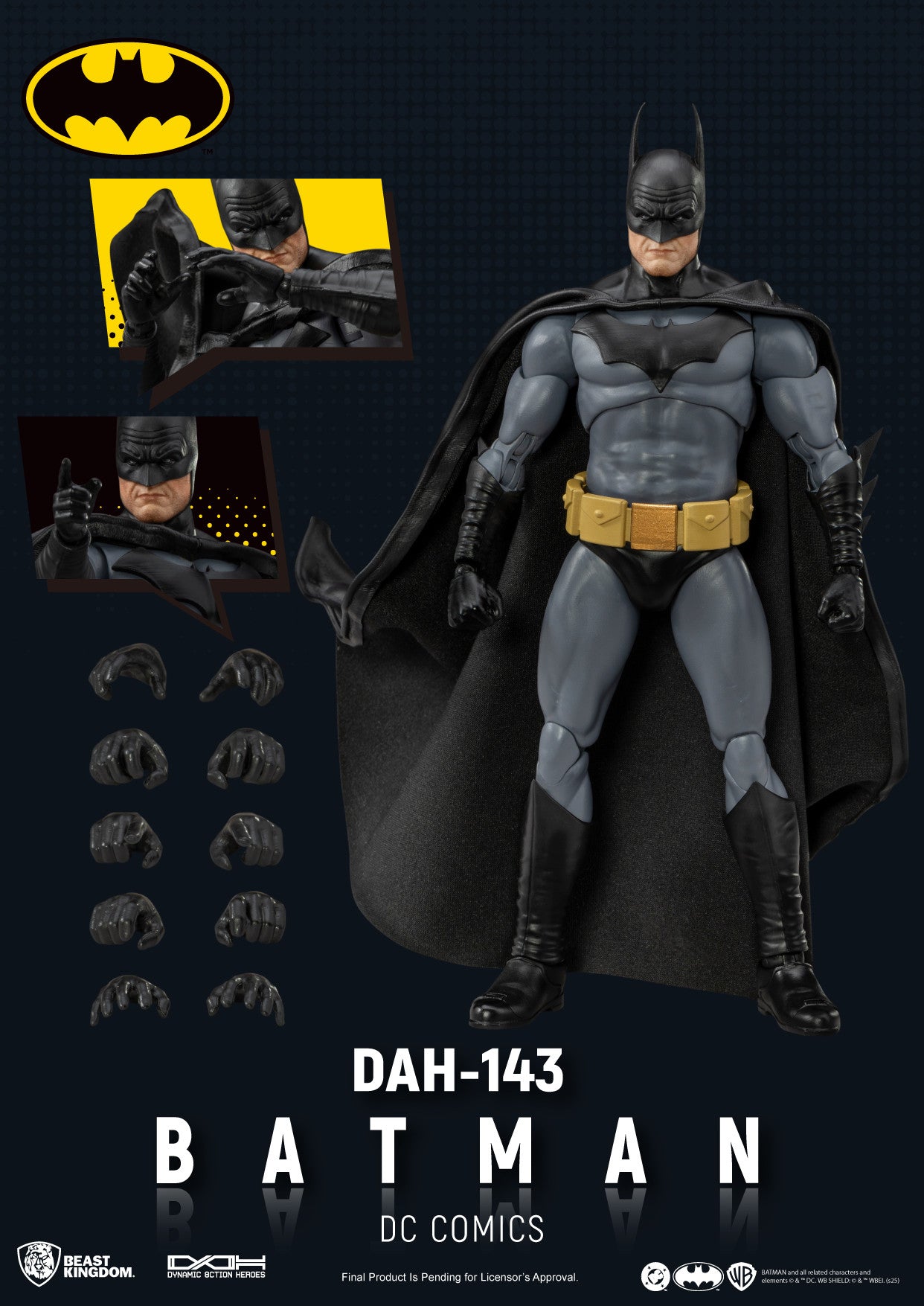 Beast Kingdom Dynamic Action Heroes DC Comics Batman
