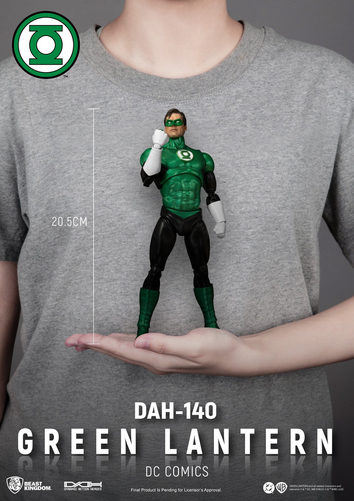 Beast Kingdom Dynamic Action Heroes DC Comics Green Lantern