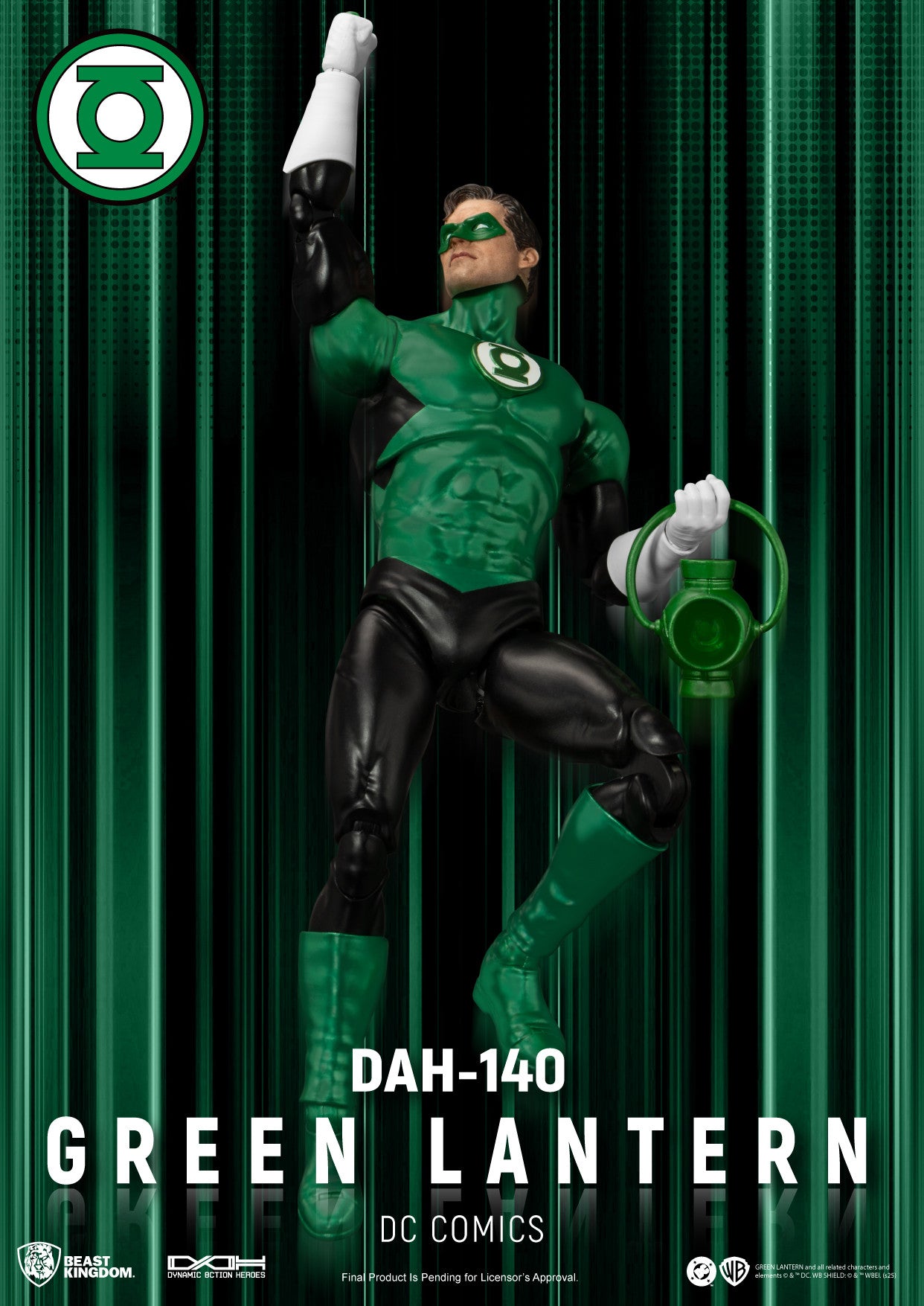Beast Kingdom Dynamic Action Heroes DC Comics Green Lantern